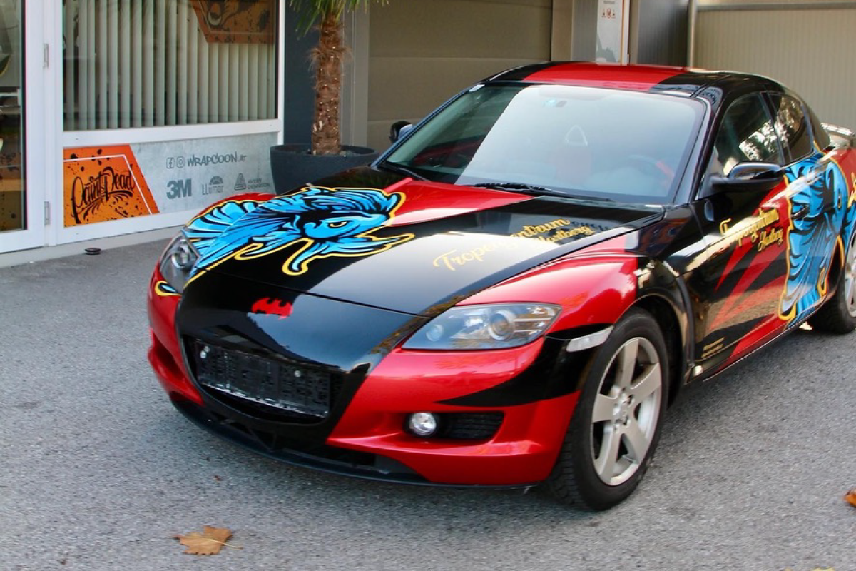 Vollfolierung Komplettfolierung Fahrzeugfolierung